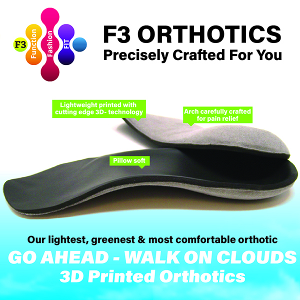 F3 Orthotics 3D Printing